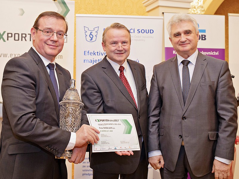 Škoda Auto exportérem roku